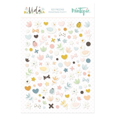 Autocolantes Puffy | Vida | Mintopia