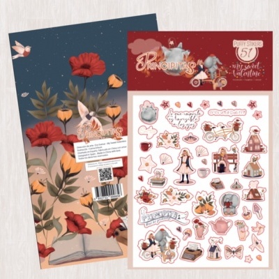 Autocolantes Puffy | Principitas | Piccolina Brava