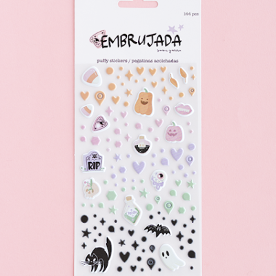 Autocolantes Puffy | Embrujada | Sami Garra