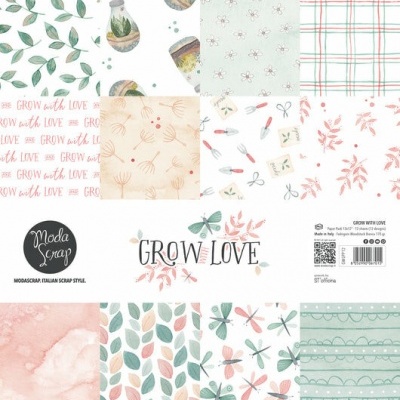 Bloco 12 Papéis | Grow With Love