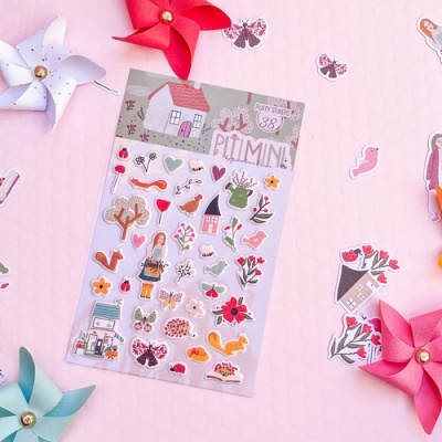 Autocolantes Puffy | Pitiminí | Piccolina Brava