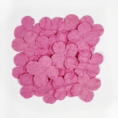 Flores Papel Toscana | Rosa Framboesa