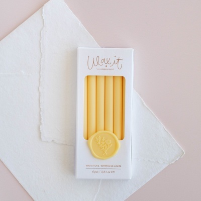 Barras Lacre | Lemon | Wax It | Lora Bailora