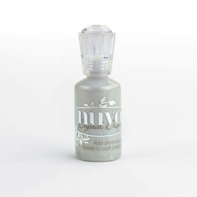 Nuvo Crystal Drops | Metallic Silver Lining