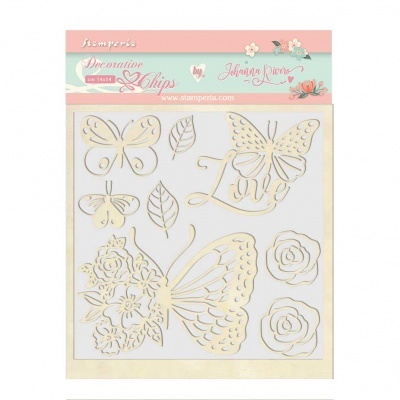 Chipboard | Borboletas | Johanna Rivero | Círculo Amor