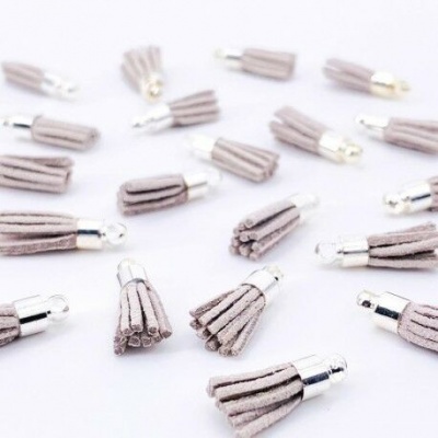 Mini Tassel | Cinza