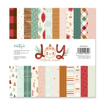 Bloco 24 Papéis | 12x12 | Joy | Mintopía