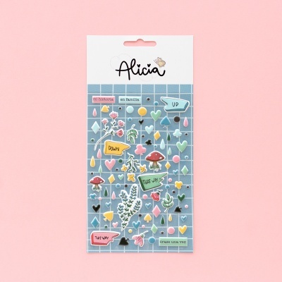 Autocolantes Puffy | Alicia | Sami Garra