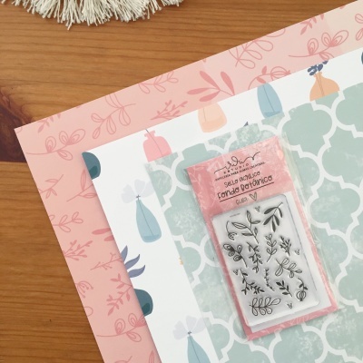 Carimbo | Fundo Botânico | Calma