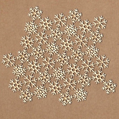 Chipboard | Flocos de Neve | Kora