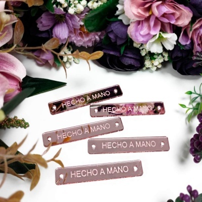 Metacrilato | Hecho a Mano | Rose Gold