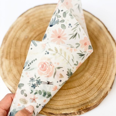 Papel Vegetal | Flores | Amore