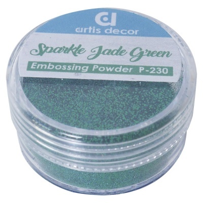 Pó Embossing | Sparkle Jade Green  | Artis Decor