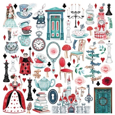 Folha Recortes | Alice's Dream | Wonderland