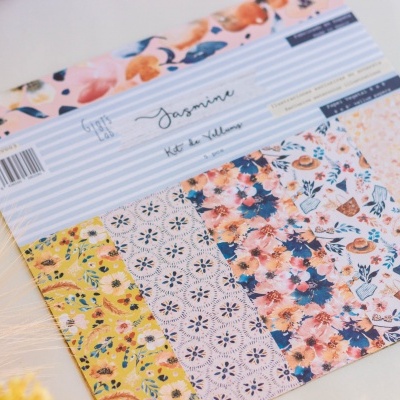 Kit Papel Vegetal | Jasmine | Gigi´s Lab