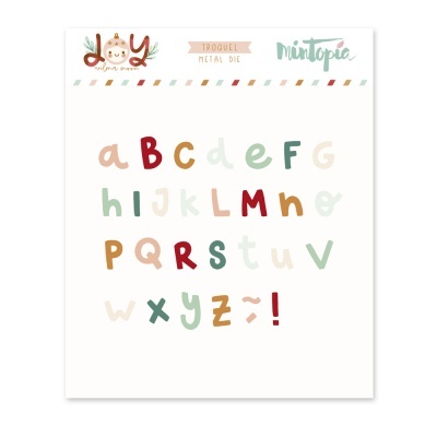 Cortante | Abecedário Minúsculo | Joy