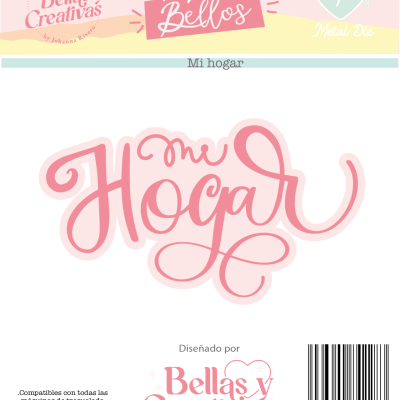 Cortante Frase Mi Hogar | Mi Hogar