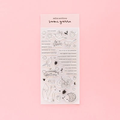 Carimbo | Frases & Ilustrações | Anne | Sami Garra