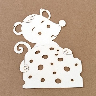 Chipboard | Ratinho C/ Queijo | Kora Projects