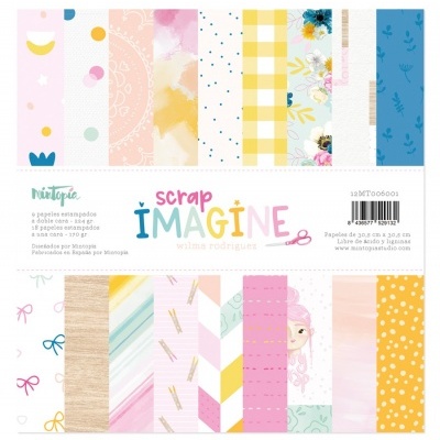 Bloco 27 Papéis 12x12 | Imagine