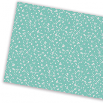 Paper Press | Flowers on Green | Sunny House | Alberto Júarez