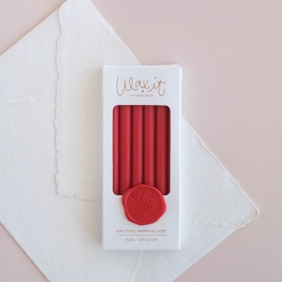 Barras Lacre | Burgundy | Wax It | Lora Bailora