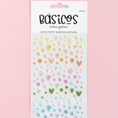 Autocolantes Puffy | Básicos | Sami Garra