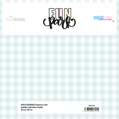 Bloco Recortáveis | 12x12 | Fun Park