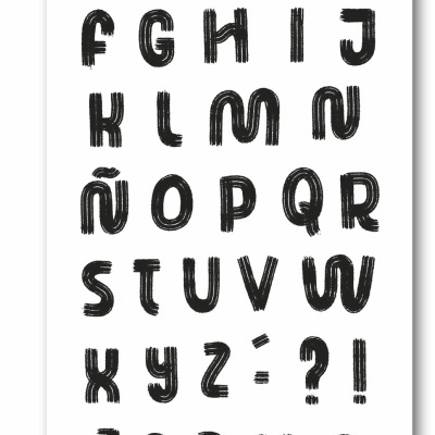 Carimbo | Alfabeto | A Volar | Mintopía