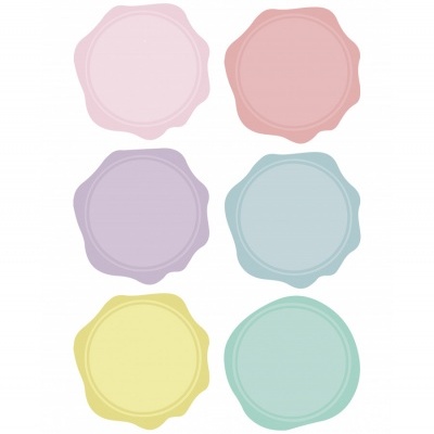 Kit 100 Peças Lacres | Pastel | Mintopía