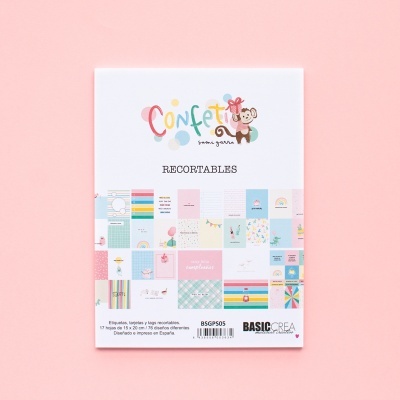 Bloco Recortáveis | Confeti | Sami Garra