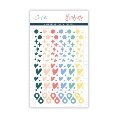 Autocolantes Puffy | Básicos I | Salitre | Cocoloko