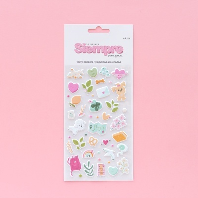 Autocolantes Puffy | Ilustrações | Siempre