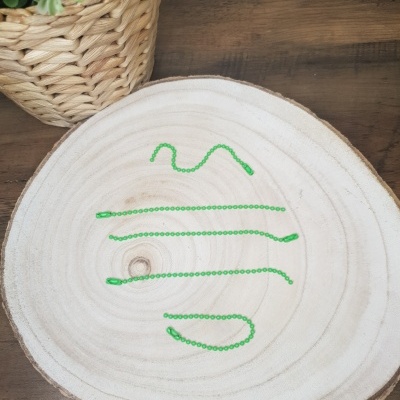 Correntes Bolinhas | Verde