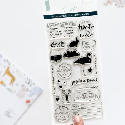 Carimbo Pasito a Pasito | Little One | Cocoloko