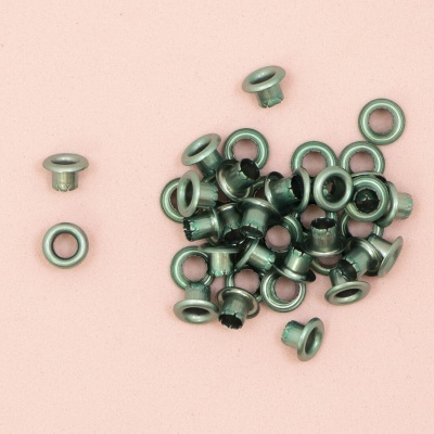 Ilhós | 1/3" | Metalizado Turquesa