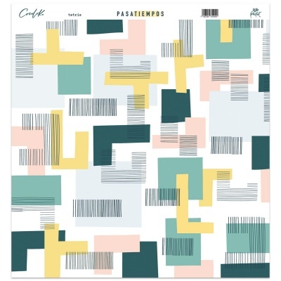 Papel 12x12 | Tetris | Pasatiempos | Cocoloko