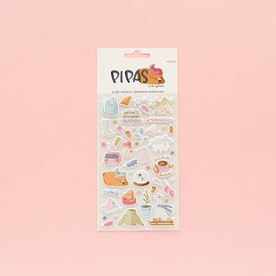 Autocolantes Puffy | Pipas | Sami Garra