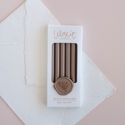 Barras Lacre | Champagne | Wax It | Lora Bailora