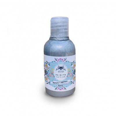 Tinta Metalizada | 50ml | Plata | Fridita