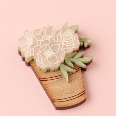 Adorno Jóia | Vaso Flores | Celebración | Johanna Rivero