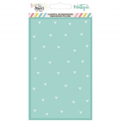 Placa Embossing | Corações