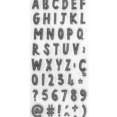 Carimbo Alfabeto | Lala Land | Lora Bailora