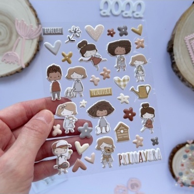 Autocolantes Puffy | Patio