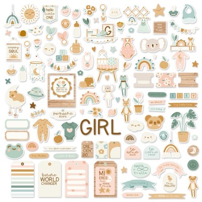 Die Cuts | Girl | Baby Bloom | Mintopía