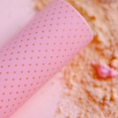 Ecopele Blim Blim | Rosa C/ Pintinhas Douradas | Johanna Rivero