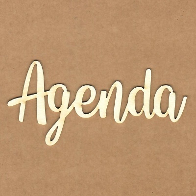 Chipboard | Agenda