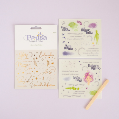 Rub-Ons Foil | Pausa | Maggie & Esther