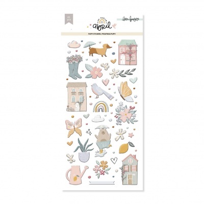 Autocolantes Puffy | Ilustrações | Un Nuevo Abril