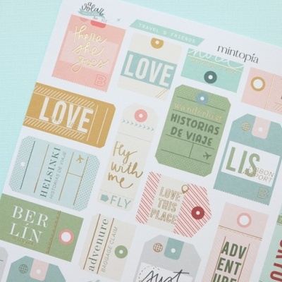 Papel Especial | Foil | A Volar | Mintopía